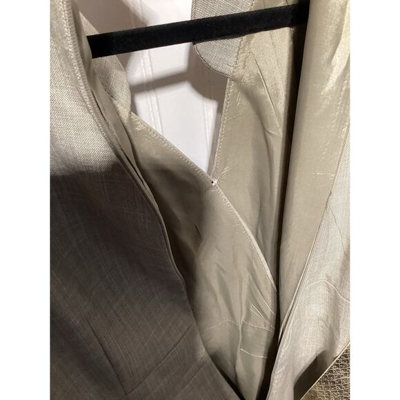 Antonio Melani Sheath Dress Womens 10 Brown Lined Sleeveless Ladies Work Party - Picture 8 of 8